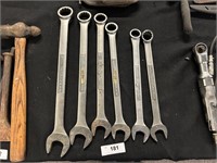 Lot Of Large Wrenches, 1" And Up