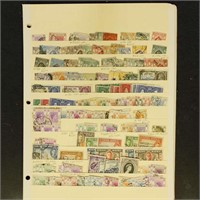 Hong Kong Stamps on stockpages, roughly $1400 cata