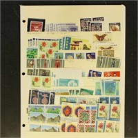 Ryukyu Islands Stamps on stockpages, roughly $500