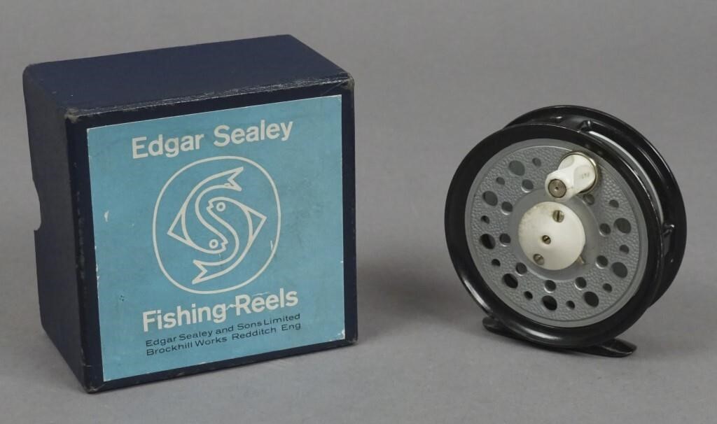 J.W. Young Edgar Sealy Flylyte Fly Fishing Reel