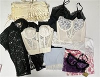 Women’s Bustiers, Corset, and  Lace Undergarments