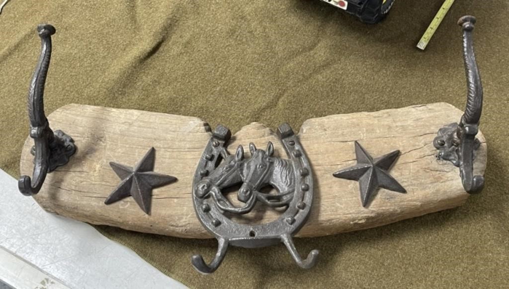 Western Home Decor Coat Rack