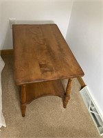 Solid Wood Handmade End Table - Pick up only