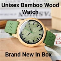 NEW Bobo Bird CB06 Unisex Bamboo Wood Watch