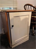 Storage Cabinet with Fold out Desk Arm