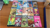 Lot of mixed VHS tapes