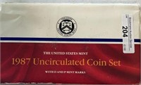 1987 UNC Mint Set