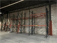 (5) Sections of Slotted Pallet Racking