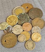 Lot of Coins, Mixed - US, Foreign, etc