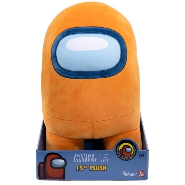 New Among Us Premium 15in Super Soft Plush Orange