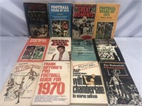 12- PAPERBACK SPORTS BOOKS.  LEGENDS OF THE GAME