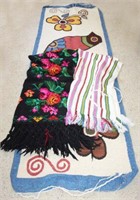 Three Knit or Hand Woven Ponchos