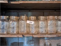 (27) Quart Size Clear Canning Jars