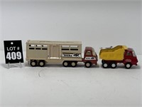 TONKA Horse Semi and TONKA mini Dumptruck