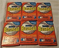 6 Packs of 1988 Donruss Baseball Cards
