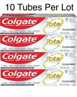 1 Lot (10) Colgate Total Toothpaste with