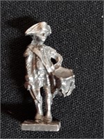 1" Revolutionary Soldier Drummer Boy Pewter