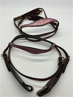(2) Leather Bridles