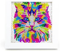 FURDOHAI 5d Diamond Painting for Kids with Wooden