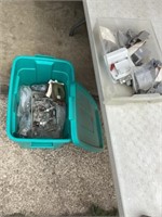 Tote Of door locks and miscellaneous