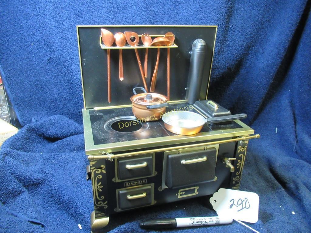 1:6 SCHOPPER OLD TIMER STOVE - GERMAN MADE - 9"W