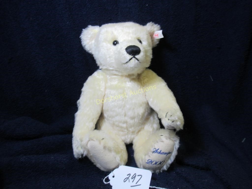 2000  STEIFF TEDDY BEAR #995705 - SCHAMPUS - 12"