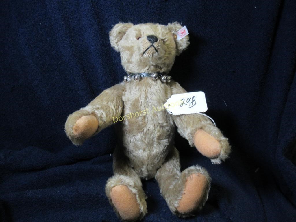 STEIFF TEDDY BEAR #667978 - CERTIFICATE & BAG