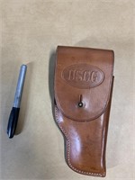 Leather holster USCG