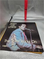 JERRY LEE LEWIS--THE KILLER ROCKS ON--VINYL  ALBUM