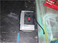 vintage sanyo cassette tape recorder