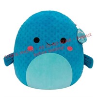 Squishmallows Refalo the Blue Pufferfish Plush