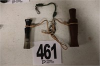 Goose & Duck Call with Clips