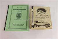 Original & Reproduction Chrysler Passenger Car