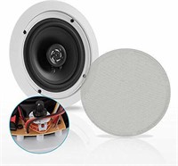 Open Box PYLE Ceiling and Wall Mount Speaker - 6.5