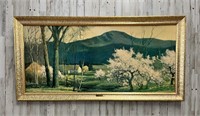 Framed "Spring in the Smokies" Print by R Wood