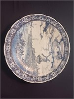 Delft Wall Plate By Boch Belgium
