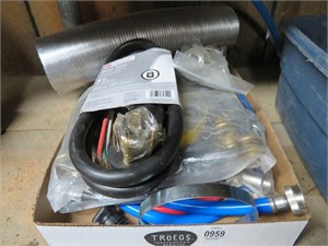 washer / shower hoses, 6' dryer cord