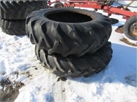 (2) 18.4/34" Goodyear Tires