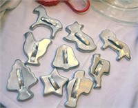 VARIOUS COOKIE CUTTERS