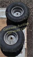 (2) tires - (1) Kenda Grass Hopper 18X9.50-8 &