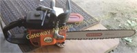 Tanaka ECS-4000 chainsaw with spare spark plug