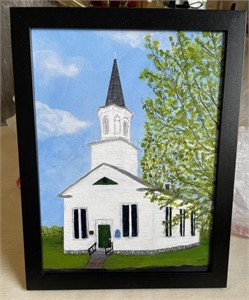 West Martinsburg Church painting