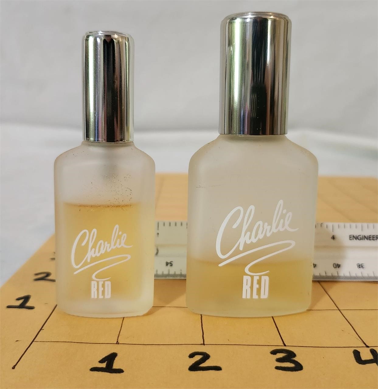 Vintage Charlie Red cologne spray