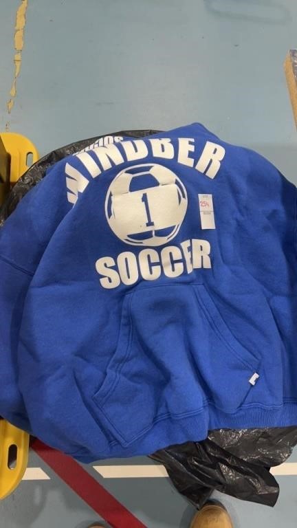 Lot of windber soccer sweatshirts/sweatpants