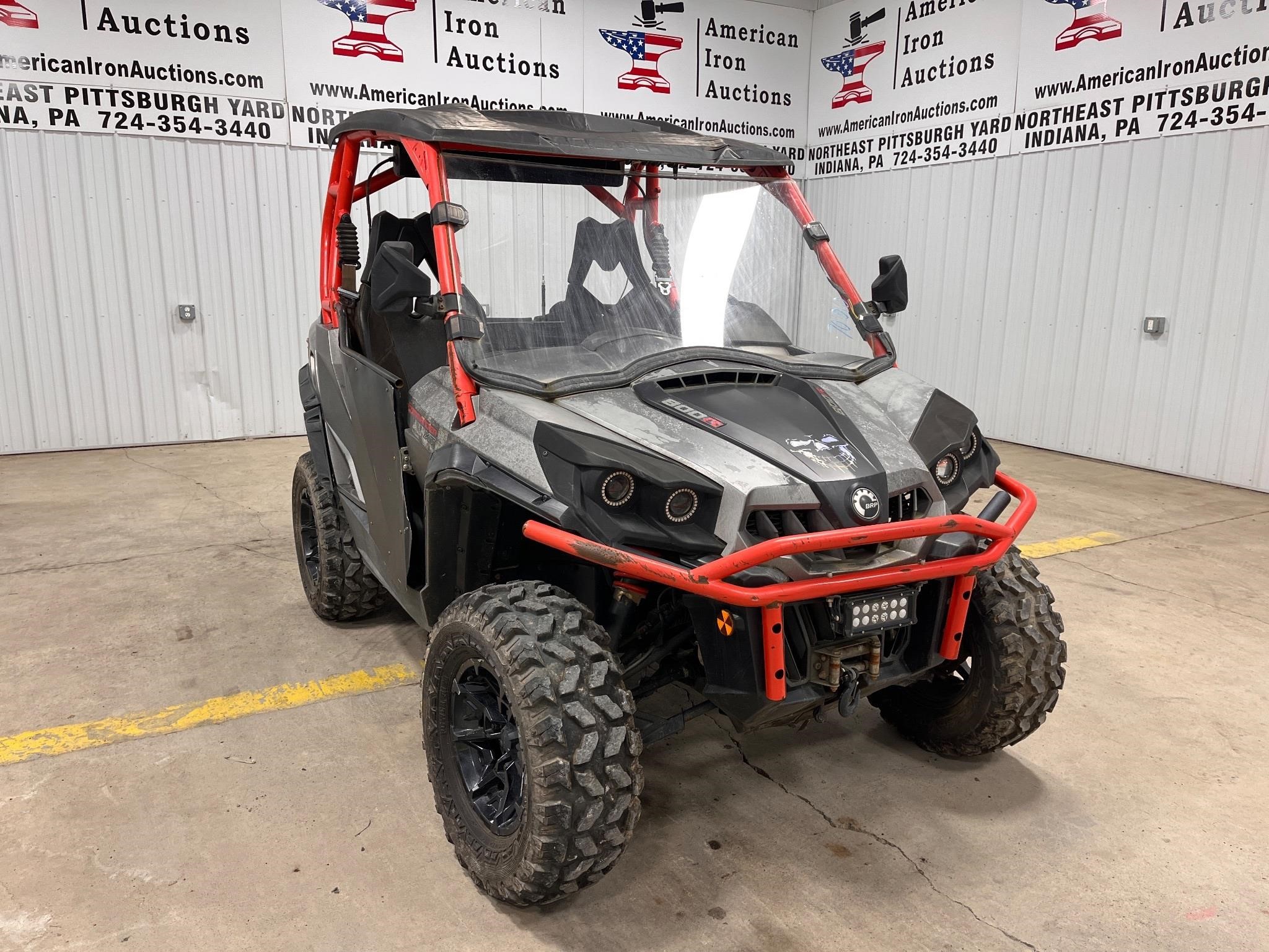 2018 Can Am 800RXT ATV-Titled