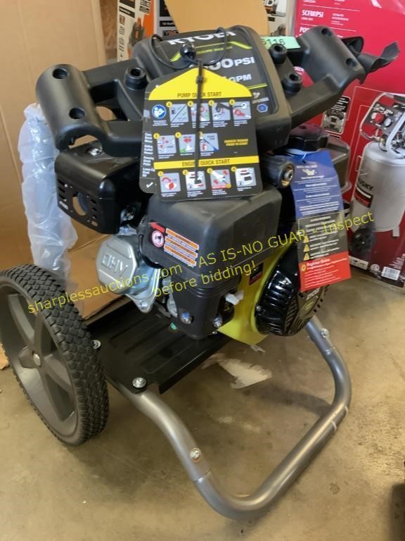 RYOBI 2900 PSI Pressure Washer