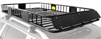 Roof Rack Basket Rooftop Cargo Carrier with Extens