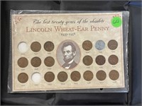 Lincoln Wheat Penny Collection *Missing 2*