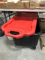 CRAFTSMAN STORAGE TUB ON WHEELS