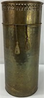 Vintage Brass Umbrella Stand